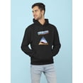 thumbnail image 2 of 1980s Desert Triangle Hoodie Men -Image by Shutterstock, Male XX-Large, 2 of 4