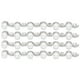 thumbnail image 2 of Cadena de garra de cristal con flecos, cadena de diamante de imitación para costura artesanal, decoración artesanal, cadena de garra de cristal con ondas de perlas, 4 Uds., 2 of 5