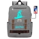 thumbnail image 1 of Harry Potter Luminous Youth Schoolbag Waterproof Leisure Travel Backpack Green Backpack-13, 1 of 4