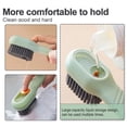 thumbnail image 3 of Household Soft Bristled Liquid Shoe Brush Special for Shoe Washing Long Handle Shoe Brush Clothing Brush Deep Cleaning Tools 2PCS White, 3 of 6
