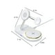 thumbnail image 3 of Xihbxyly Dia Del Primer Ministro Cargador Inteligente Multifunción, Cargador Inalámbrico Plegable para Teléfono Móvil Ios, Reloj, Auriculares, Carga Rápida Inalámbrica 15 W con Luz Led, 3 of 6