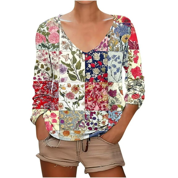 fanshangmao Women's Tops Fall Casual Women's Tops Fall Long Sleeve Shirts for Women Casual Plus Size Women's Blouses Plus Size Tunic my order history