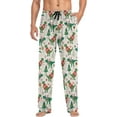 thumbnail image 3 of Top-kevin Christmas Dinosaurs Men's Pajama Pants Pjs Bottoms with Pockets Sleep Lounge Pants for Men, 3 of 13