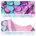 thumbnail image 3 of Girls One Piece Swimsuits Long Sleeve Rash Guard Kids Hawaiian Bathing Suit Swim Shirts 2-12 Years, 3 of 8
