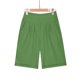 thumbnail image 1 of Puntoco pantalones cortos de verano para mujer, moda 2024, pantalones informales de lino y algodón de cinco puntos de Color veraniego para mujer, 1 of 7