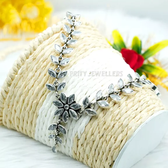 Cubic Zirconia Necklace 925 Sterling Silver Handmade Gemstone Jewelry Gift