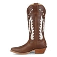 thumbnail image 3 of Justin Boots Womens Faye Tooled Inlay Snip Toe Cowboy  Mid Calf Boots, 3 of 5