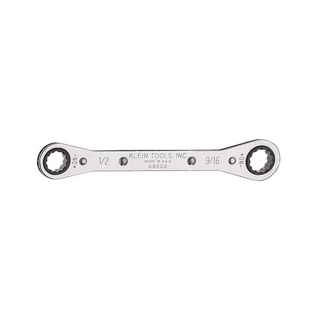Llave con trinquete Klein Tools 68202, 1/2 x 9/16 pulgadas