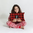 Body Pillow, Throw Pillow Covers Christmas Pillow Case 12x20 Alphabe