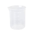 thumbnail image 2 of Ounissouiy Taza medidora de plástico a escala de 250ml, lavable, práctica, extraíble, azúcar, harina, vinagre, restaurante, herramienta de laboratorio Type2, 2 of 6