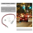 WAXIAYUZ Waterproof LED Dashboard Warning Light Car Boat LED Indicator
