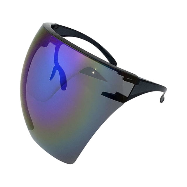 Kyusrd Summer Outdoor Patio Deals!Multicolor Protective Sunglasses Lightweight Visor Full Face Cover 400