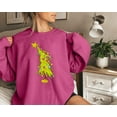 thumbnail image 4 of MOUSYA Christmas Sweatshirts for Women Christmas Tree Graphic Long Sleeve Shirts Xmas Sweater, 4 of 7