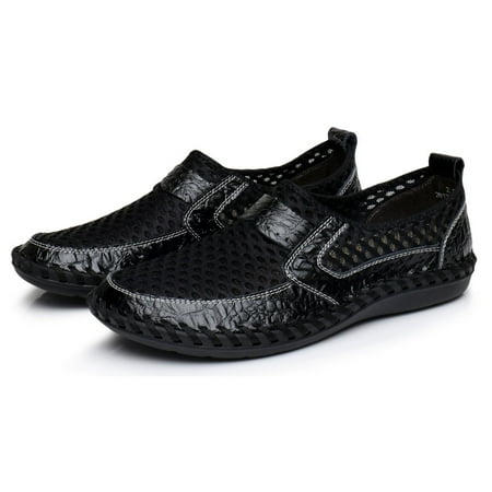 For Men s Outdoor Activities Men s Mesh Breathable Sandals With Adjustable Buckle  Comfy Non Slip Durable Rubber Sole Shoes