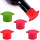 thumbnail image 1 of Tapas de botellas de utensilios de cocina cubiertas de sellador reutilizables e irrompibles-tapones de silicona para mantener el vino o la cerveza fresca compatible con los días con sello hermético s Afortunado Sencillez, 1 of 5