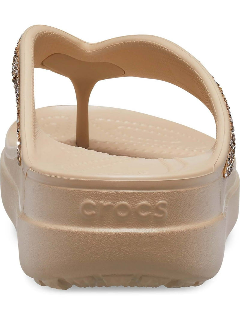 Crocs Women's Sloane Glitter Flip Sandal - Walmart.com