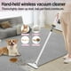 thumbnail image 4 of Aspiradora de mano ligera SIPPON 6 en 1 con potente motor de 100 W, miniaspiradora portátil para suelos duros, alfombras y pelo de mascotas (rosa inalámbrica), 4 of 5