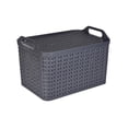 thumbnail image 2 of Cesta Apilable grande Azul AGBOX | Multiusos, Organiza tu Hogar | Resistente y Duradera, 2 of 5