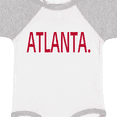 thumbnail image 4 of Inktastic Atlanta in Red Text Boys or Girls Baby Bodysuit, 4 of 5