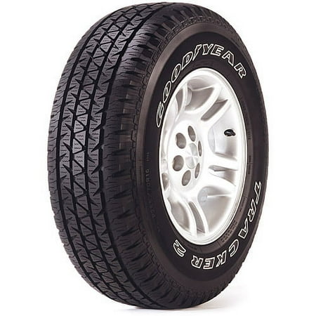 235/70R15 Goodyear Tracker 2 102S B/4 Ply White Letter Tire Fits: 1998-2004 Nissan Frontier XE, 2002-04 Chevrolet Blazer LS