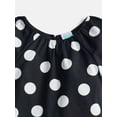 thumbnail image 2 of Wonder Nation Toddler Girls' Print Cotton Dress with Bubble Hem, Sizes 12M-5T, 2 of 3