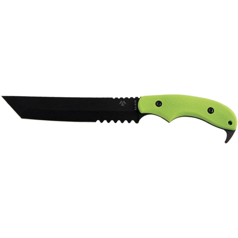 Ka Bar Zk Famine Tanto Fixed 7 63 1095 Cro Van Plastic Green Walmart Com Walmart Com