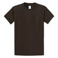 thumbnail image 5 of Mafoose Mens Cotton Essential T-Shirts Dark Chocolate Brown 5XL, 5 of 6