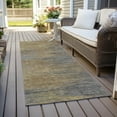 thumbnail image 6 of Addison Rugs Chantille Indoor/Outdoor Transitional Lines Brown Washable Runner Rug, 2'3" x 7'6", 6 of 6