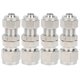 thumbnail image 1 of 4Pcs Ferrule Compression Fitting 2?Touch Straight Bulkhead Connector 304 Stainless Steel10x8, 1 of 5