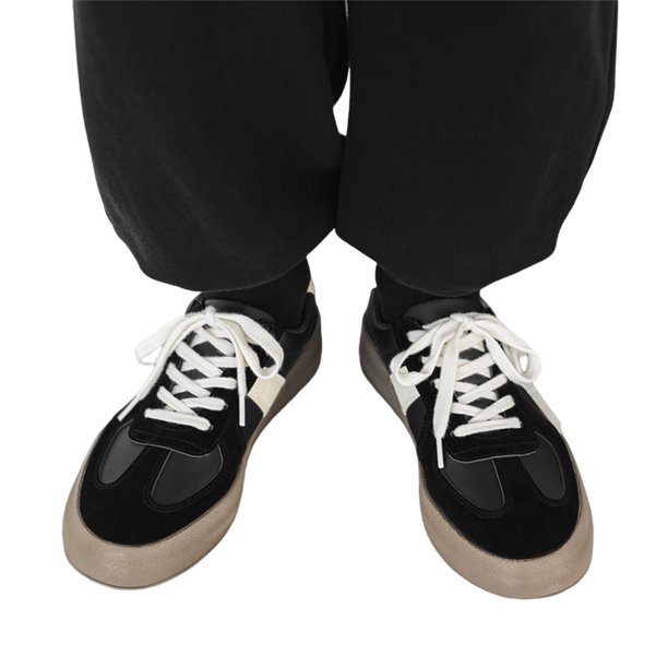 Zapatos Skate Calzado Caminando para Hombres Con Cordones Sin Resbalón Al Aire Libre