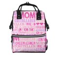 thumbnail image 1 of Easygdp Best Mom ever para Bolsa de Bebé de Gran Capacidad con Múltiples Bolsillos, Bolsa de Pañales para Padres, Bolsa de Viaje Organizada y Elegante, 1 of 6