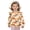 Boho Floral Butterfly, variant on Blue Leopard Print Toddler Girls Sweatshirt Ruffle Shoulder Long Sleeve Sweatshirts Graphic Pullover Top Girls Sweater Casual Fall Winter Clothes, for 5-6Y