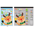 thumbnail image 1 of Sticker decorations Snowman elk window stickers Electrostatic stickers mall vitrine decoration-SinKeeU, 1 of 3