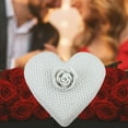 thumbnail image 5 of Lume Wear 3D Printed Heart Shaped Trinket Box a Valentine Keepsake Storage Container for Wedding Ring and Jewelry. An Elegant Desktop Jewelry Organizer with Lid for Small Gift and Confetti, 5 of 8