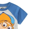thumbnail image 3 of Blippi Short Sleeve T-Shirt and French Terry Shorts Set (Boys), 2 Piece Set, Sizes 2T-8, 3 of 7