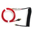 thumbnail image 2 of Cable de Teclado para Computadora Bsvklp Bobina de Aviación Con Resorte USB Tipo C, 2 of 9
