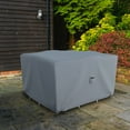 thumbnail image 4 of Covers & all Square Dining Table Set Cover, Heavy Duty 18 Oz Waterproof UV Weather Resistant Outdoor Patio Garden Lawn Furniture Cover, Air Vents & Drawstrings (50"L x 50"W x 30"H, Grey), 4 of 7