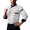 White, variant on Unisex Double- Chef Coat Men Back Full Mesh Lightweight Chef Jacket Color Stitching Chef Uniform for Kitchen White, Size L