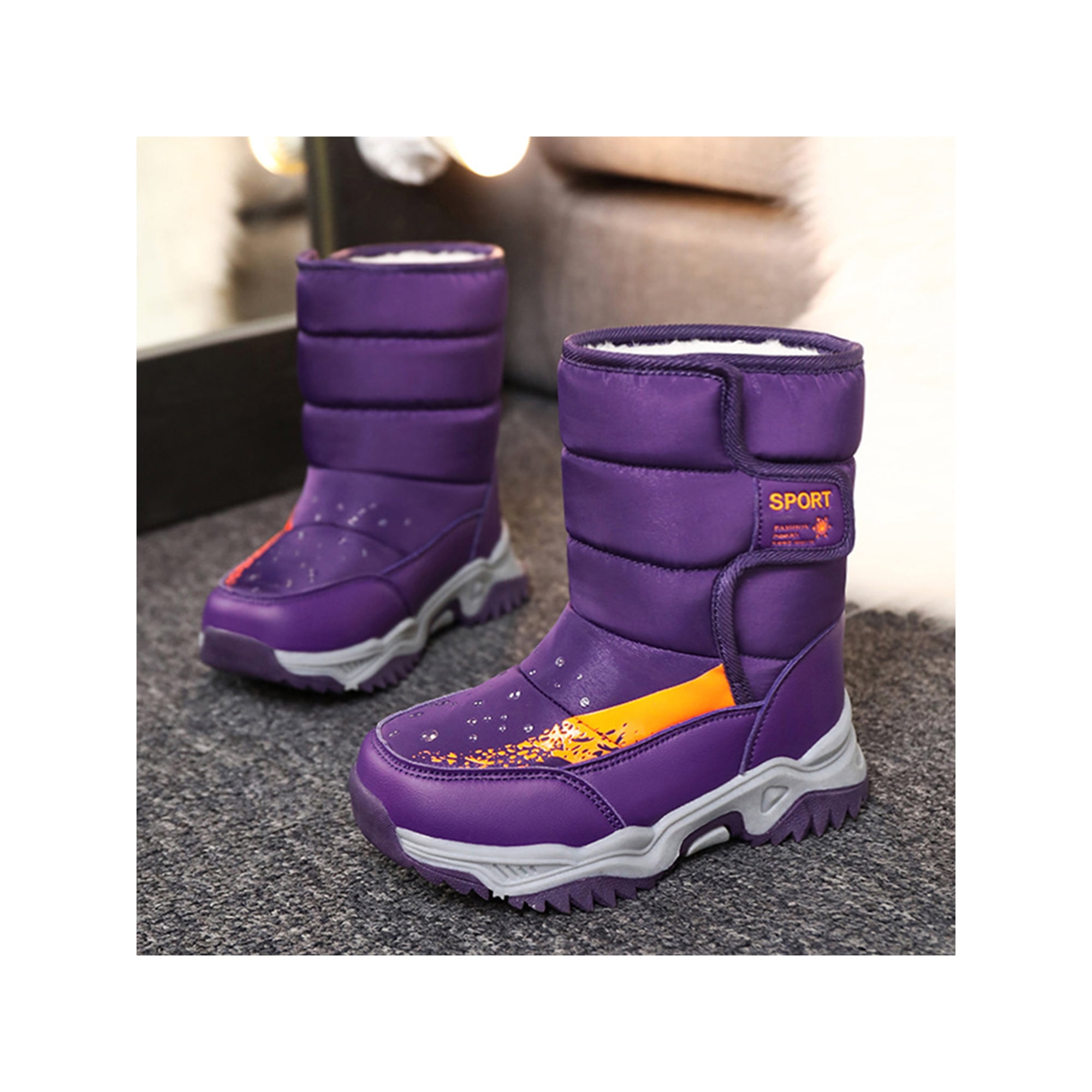 Purple snow boots 2025