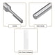 thumbnail image 4 of Uxcell Broca de carburo de 1/4 de vástago y 1/8" de diámetro de corte, paquete de 2, 4 of 5