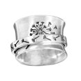 thumbnail image 2 of Xinyolin Dandelion Flower Spinner Vintage Women's Ring - Fashion Appearance Wedding Party Accessory, 2 of 7