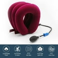 thumbnail image 2 of Cervical Traction Device for Neck Pain Relief, Adjustable Inflatable Neck Brace & Cervical Neck Traction Device Home Use Decompression (Blue), 2 of 11