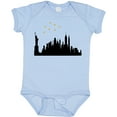 thumbnail image 3 of Inktastic New York Skyline Boys or Girls Baby Bodysuit, 3 of 5