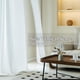 thumbnail image 3 of Cortina Corta Blanca, Cortina Translucida para Recámara, Perfecta para Filtrar la Luz y Decorar con Elegancia, 1 Panel, 3 of 4
