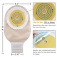 thumbnail image 5 of Carbou 20 PCS Colostomy Bags,Ostomy Supplies,One Piece Drainable Ostomy Pouch with Closure for Ileostomy Stoma Care, Cut-to-Fit, 5 of 6
