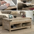 thumbnail image 3 of Sauder® Bridge Acre Coffee Table in Lintel Oak Finish, 3 of 10