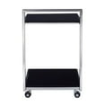thumbnail image 2 of Pasargad Home Glass & Steel Serving Table, 2 of 5