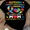 black, variant on 100% Cotton Autism Doesn't Come With A Manual It Comes With A Mom Who Never Gives Up Printed T-Shirt  Crew Neck Casual Wear For Autism Awareness And Motherhood Sup Golf Gift T-Shirt For Men and Women