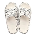 thumbnail image 1 of Sandalias Snoopy para Mujer Talla 22 Color Blanco, 1 of 4