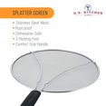 thumbnail image 3 of Suministro de cocina estadounidense Splatter Guard, acero inoxidable 13, 3 of 6